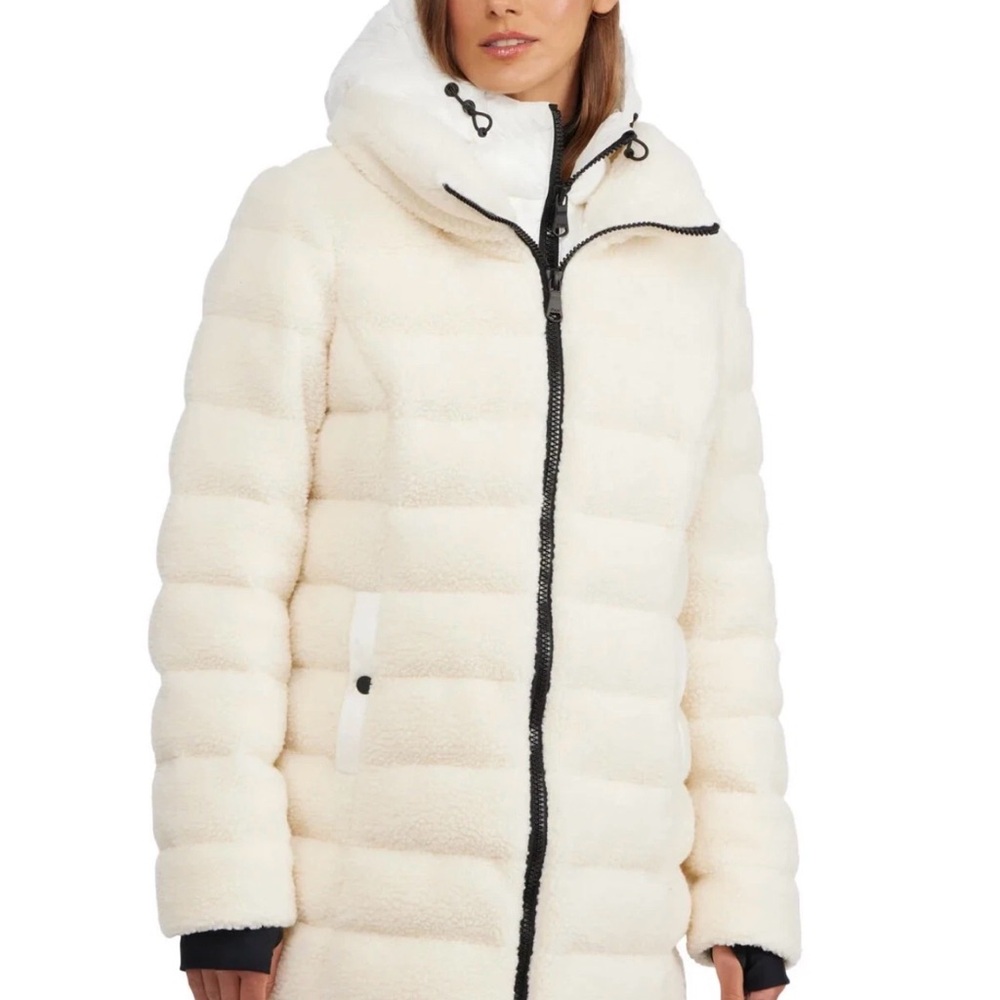 Pajar Canada Yvaine Lightweight Gorpcore Puffer Jacket White Opal Small